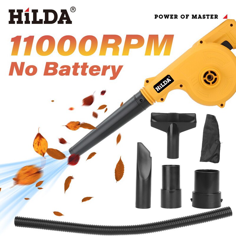 High-Power Electric Blower Rechargeable Hair Dryer Small Home Computer Blowing and Suction Dust Collector Industrial Dust Removal
