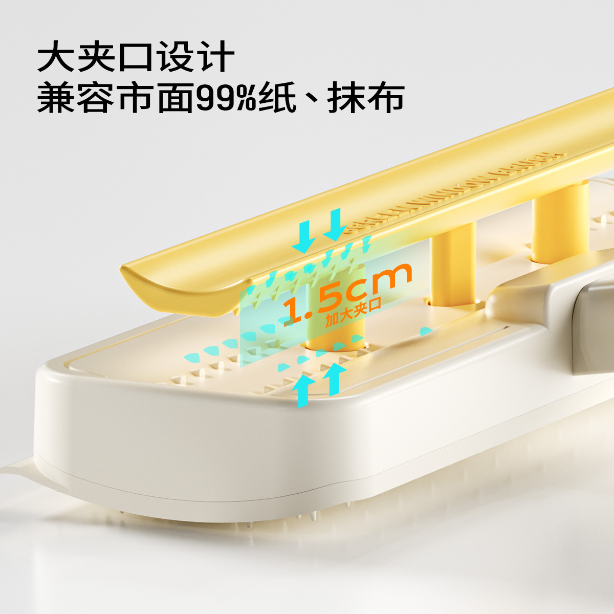 Toalla de lavado desechable perezosa, ventana de gasa, cepillo de mango largo, un cepillo de doble uso, se puede raspar, se puede cepillar, seco y húmedo al por mayor