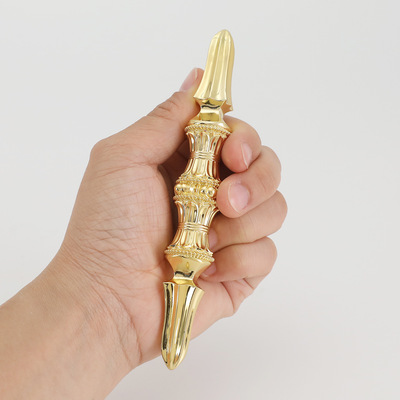 Tang secret Shingon One side Artifact Tantra brass Gold-plated Vajra one word