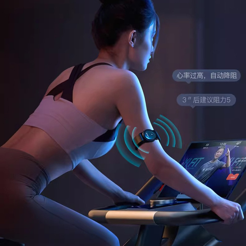 gimnasio de bicicleta dinámica doméstica, bicicleta de pedal inteligente silenciosa para hombres y mujeres, equipo de ejercicio para perder peso en interiores