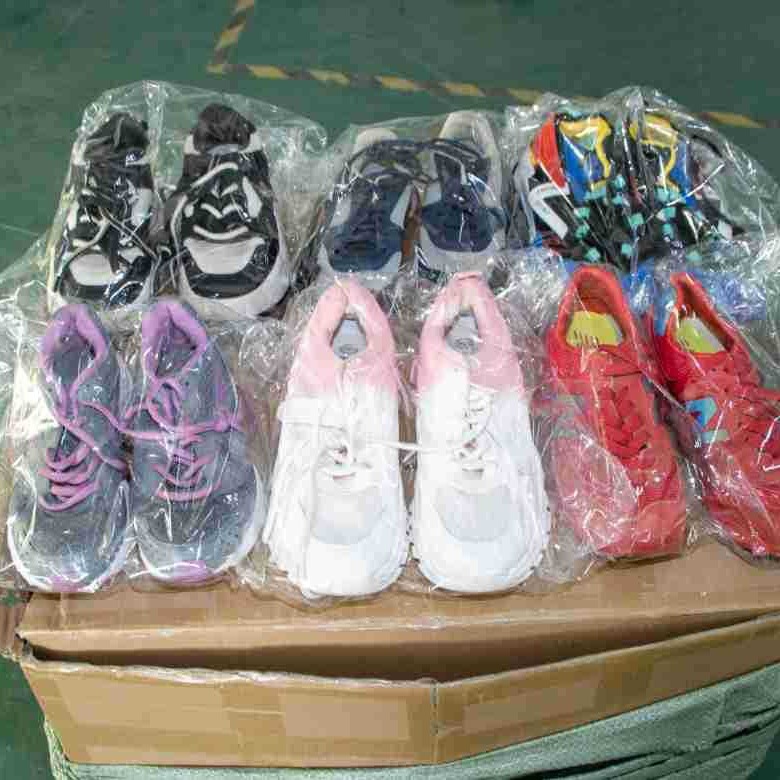 二手鞋子品牌鞋混批second hand brand shoes出口智利危地马拉