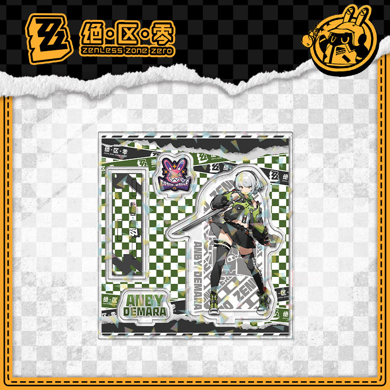 Acrylic stand custom MJ peripheral combination glass laser three-insert stand