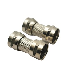British thread F head male to male Double needle male head F male straight through adapter Satellite box dual-through male adapter