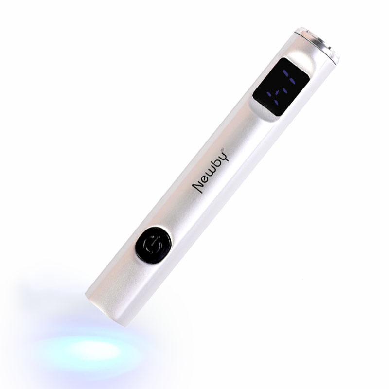 Lámpara de uñas de una palabra lámpara de hornear pegamento de esmalte de uñas pequeño mini portátil lámpara de mano dedicada lámpara de fototerapia pieza de clavo