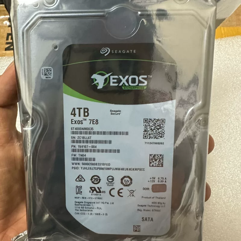 Жесткий диск 4T Galaxy 4TB EXOS 7E8, предприятие-класс ST4000NM0035