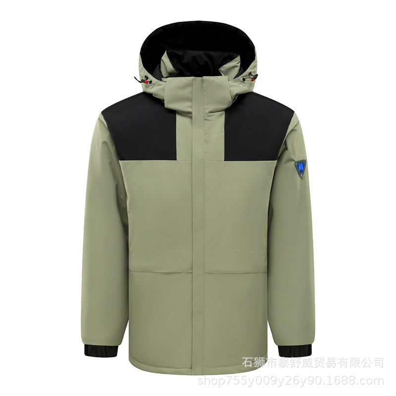 Suministro de fábrica Chaqueta de calefacción inteligente al por mayor transfronteriza invierno nuevo estilo para hombres y mujeres chaqueta de calefacción eléctrica térmica al aire libre