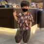 儿童夏季新款男童花衬衫
