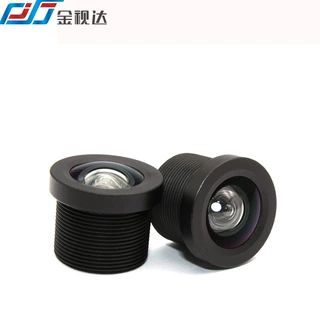 金视达无畸变2.6mm2.4光圈JSD2624小角度m12智能家居可视门铃镜头