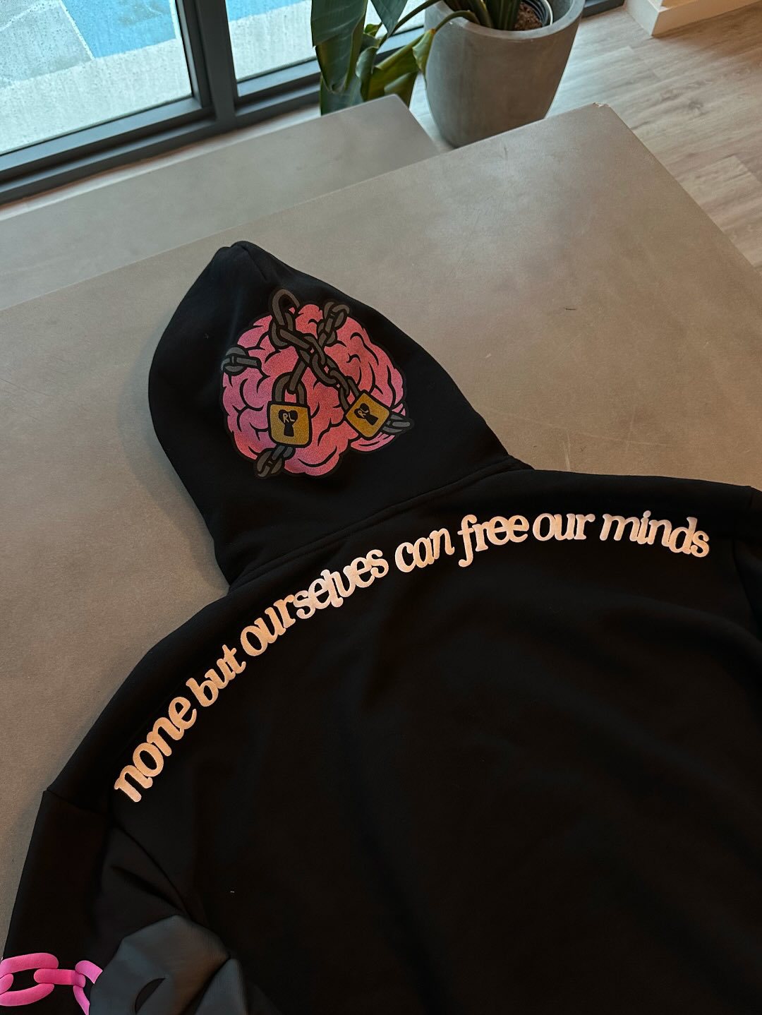 Men's Clothing American New Printed Tops Street Style Clothing Loose Hip Hop High Street Hooded Sweatshirt Tops Jacket_viptrois.com