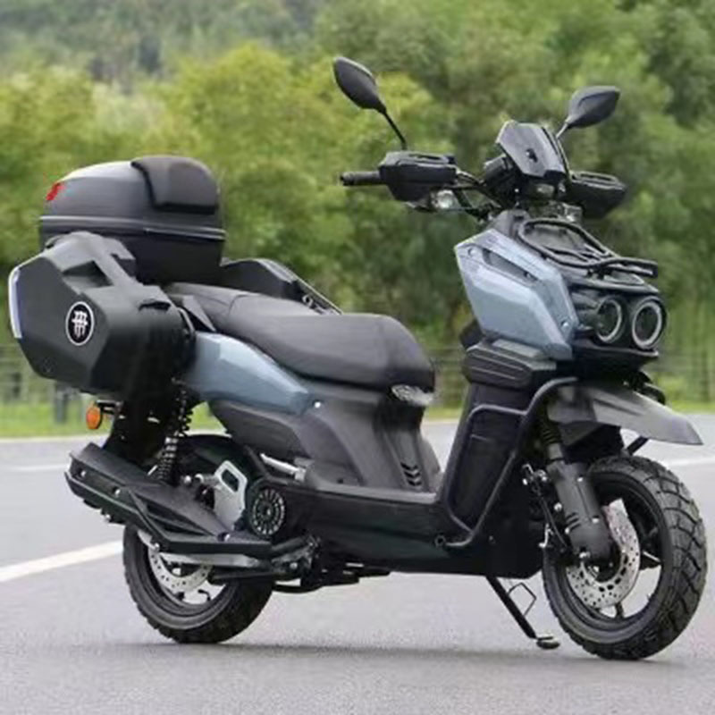 Exportación de pedal transfronterizo 150 motocicleta puede ser licenciado nuevo asistido de combustible para adultos de dos ruedas motocicleta de montaña de carretera