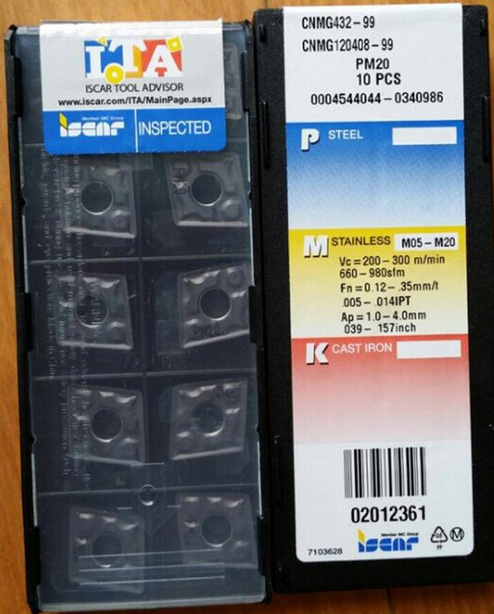 现货优势批发伊斯卡刀具CNMG120408-NR IC8350车削刀片