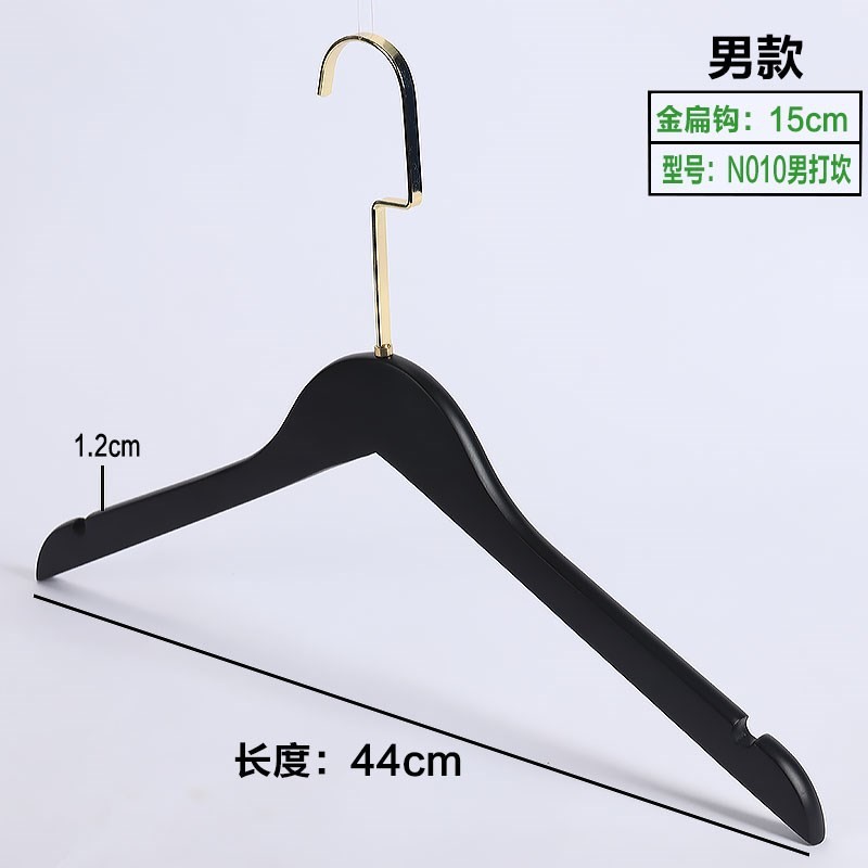 컷-15cm 골드 플랫 후크가 있는 남성용 1.2 라운드 헤드