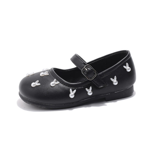 Girls' Korean Style Small Shoes Children's Princess Shoes 2025 Spring New Women's Shoes Shallow Mouth Mary Jane Small Leather Shoes