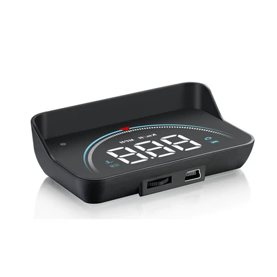 Weiying Car Hud Head-Up Display Obd2 High-Definition Car Head-Up Display Projector Speed and Water Temperature (Vehicle HUD) - m8-english-miles