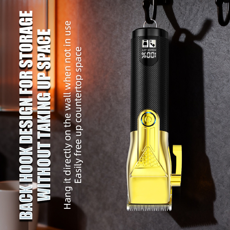 Professional Metal Hair Clippers With Stainless Steel Blades And Pomade Heads Garment Steamer_voghion.com