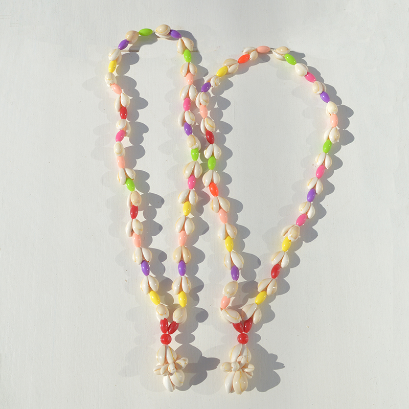 Conchas naturales pulsera caracoles collar diy joyas de chicas hechas a mano puestos de mercado nocturno regalos características pulseras