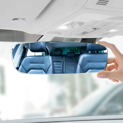 Large field of view rear view auxiliary mirror: large field of view reversing