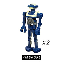 KM66056电视电影系列益智玩具战斗机器人积木人仔袋装