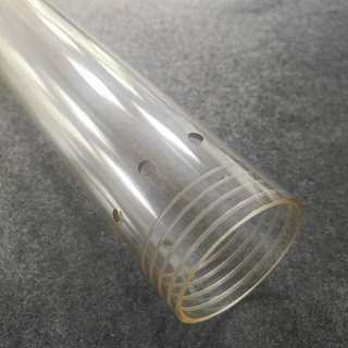 定制聚砜PSU管圆空心中空纤维膜过滤水外壳挤出塑胶异型材