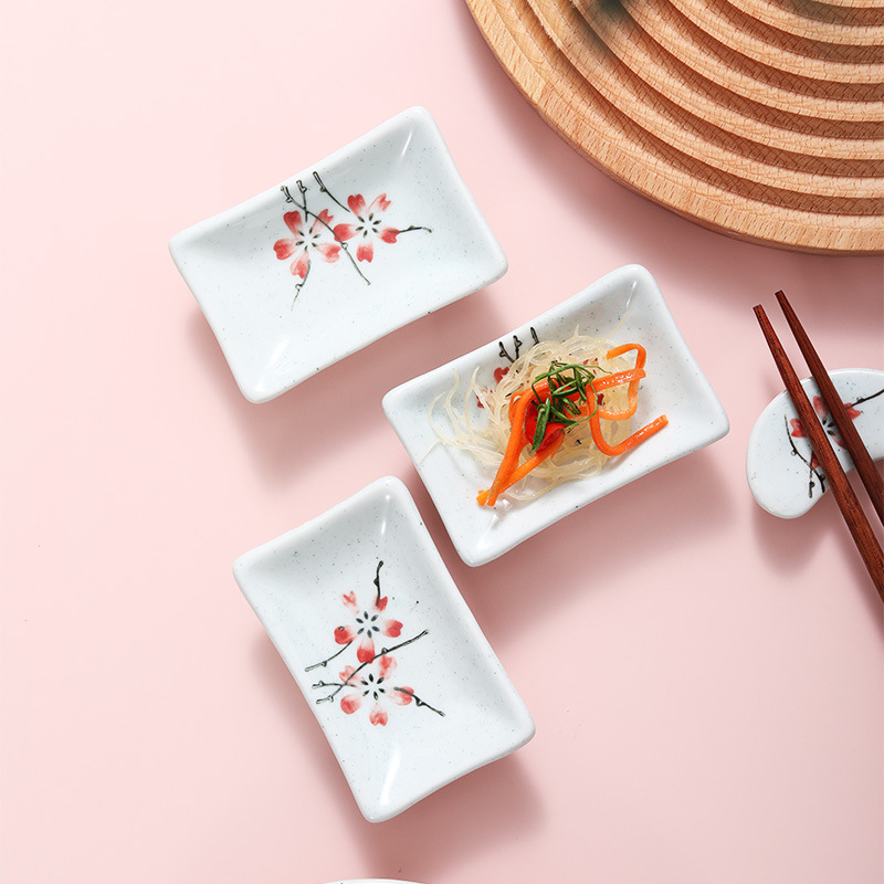 瓷里日式陶瓷醬料餐具蘸醬料盤子水果泡菜碟小吃菜碟子家用調味碟