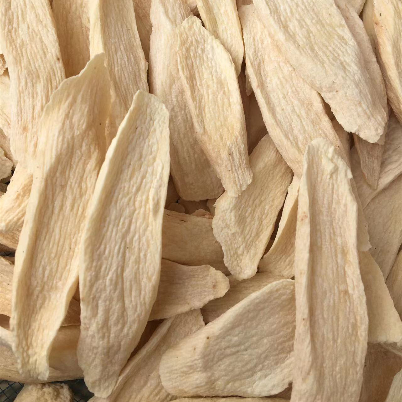 野山垆土铁棍山药干片1斤淮山铁杆怀山药河南焦作温县无硫生真货