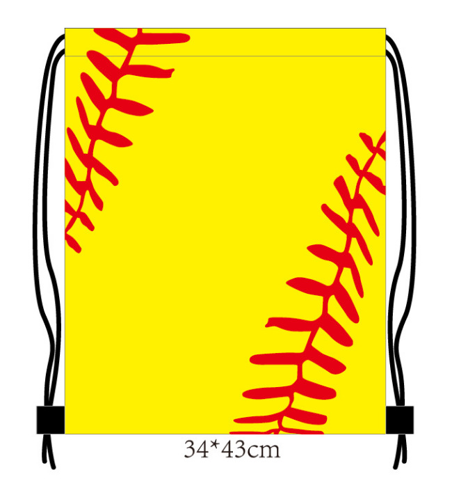 노란색; 34 넓은 * 43 높이; 210 폴리 에스테르