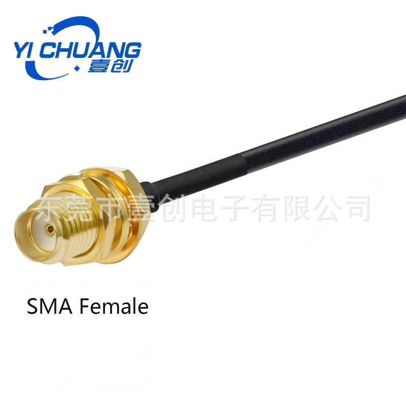 SMA adaptador RF alimentación de antena coaxial RG174 enrutador de línea de conexión WIFI señal de extensión de antena image 2