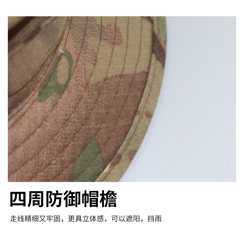 アウトドア戦術迷彩漁師帽騎乗軍事訓練日よけ日焼け止めラウンドキャップ夏速乾折り畳み可能なベニーキャップ|undefined