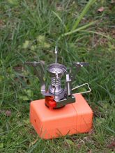 户外炉具露营一体式便携燃气炉头迷你瓦斯燃气灶野外野餐炊具炉子