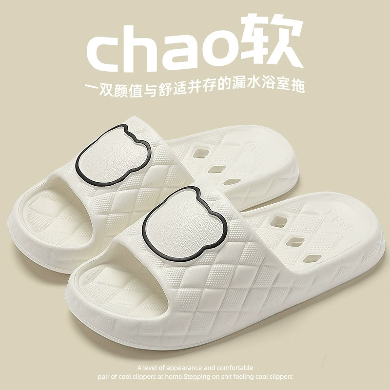 Slide, non-slip slippers platform, plus size, soft sole, wholesale