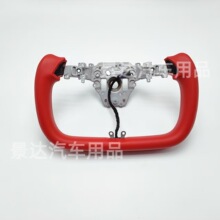 适用焕新Y方向盘改装YOKE 碳纤盘特斯拉Model Y加热新款彩色可选
