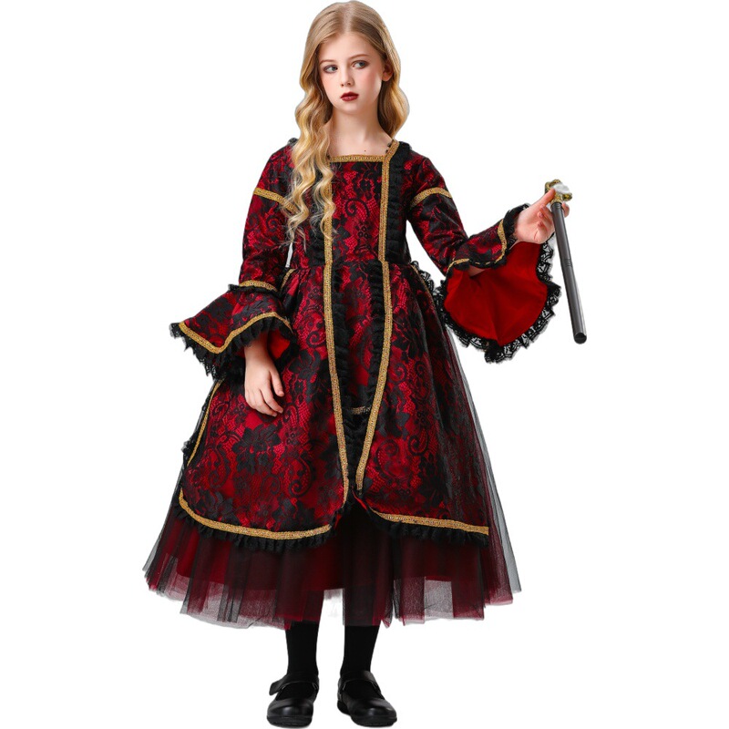 Tuxedo Black Vampire Nightclub Performance Costume Halloween Costume Witch Costume Queen Costume Uniform Temptation Party