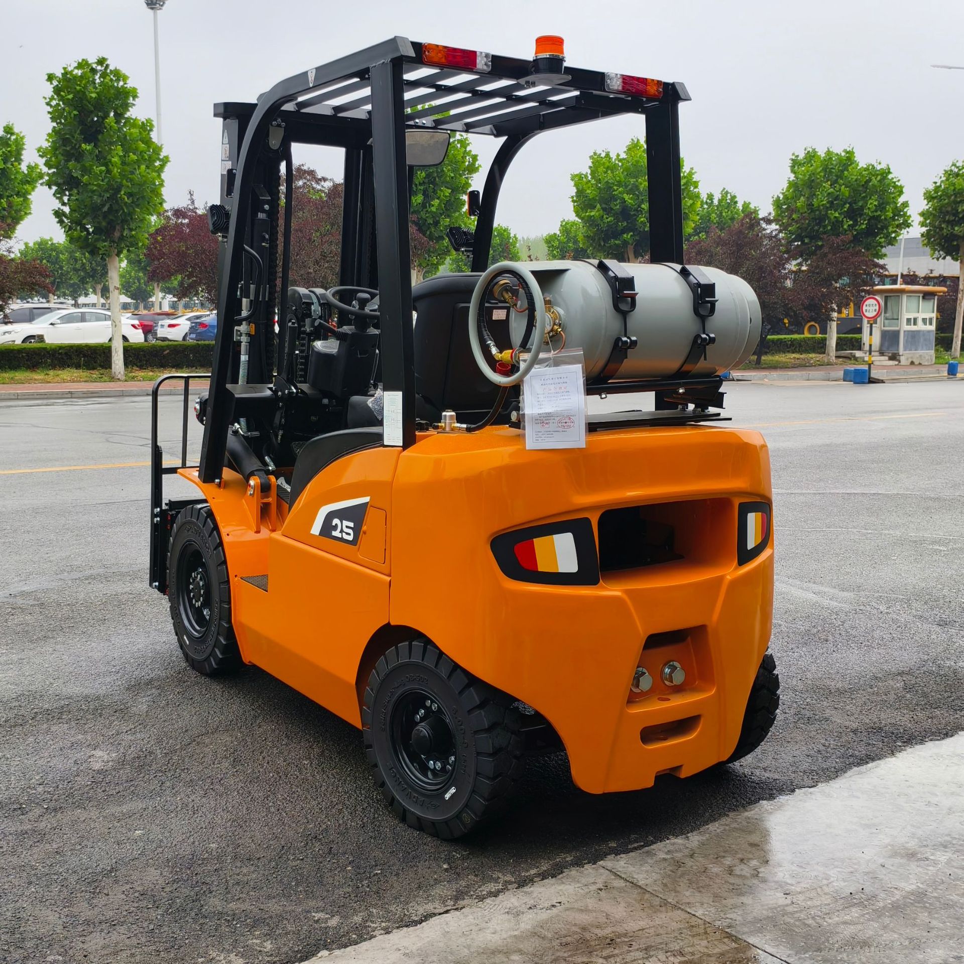 Gasolina GLP doble combustible carretilla elevadora propano gas licuado de petróleo 2 toneladas 3 toneladas 5 toneladas 6 toneladas 7 toneladas 8T transfronterizas