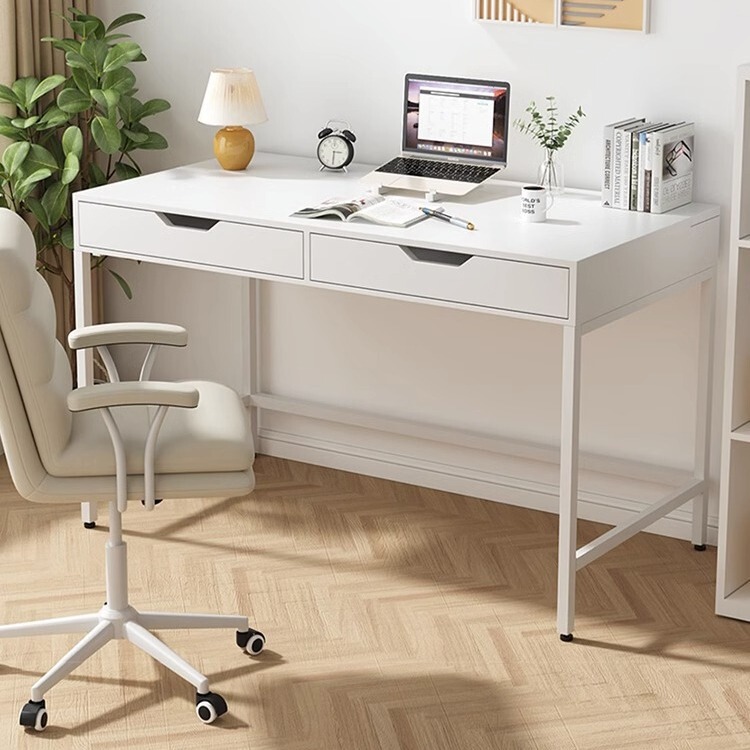 Nordic minimalist Double Drawer computer desk student children study desk Apartment B & B home desk bedroom dresser