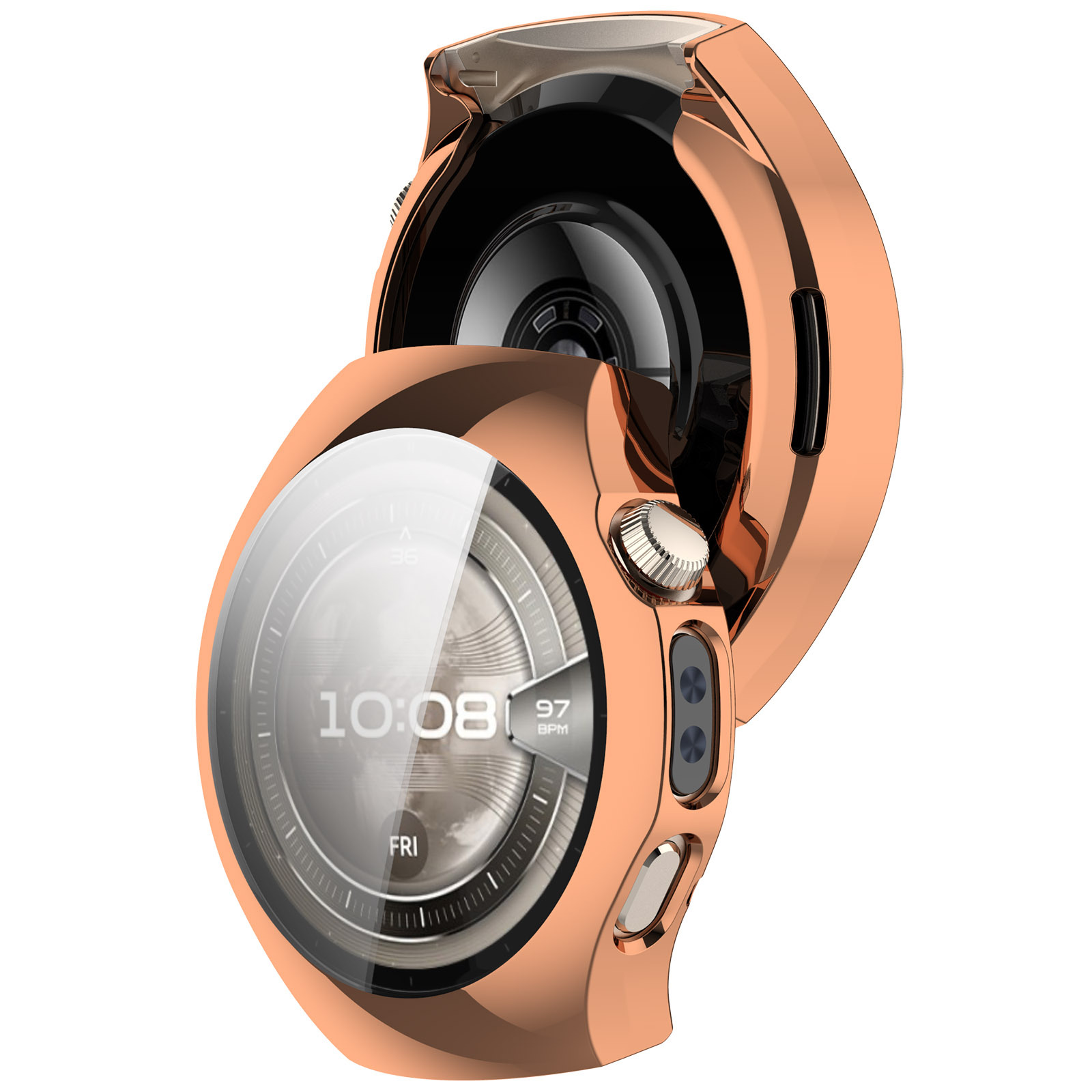 Xinyuan Shuntong is suitable for the Huawei watch5 protective case with a 42MM tempered film and a full 46MM integrated case and film watch case undefined