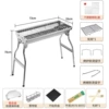 CZ-003 (steel mesh model) + frying pan + feeding table + storage basket + bamboo skewer + brush