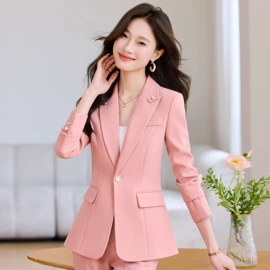 职业女裤套装;女式衬衫;小西装
