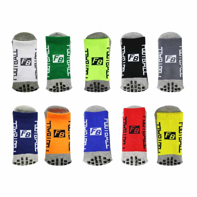 Breathable Cotton Football Socks With Anti-Slip Silicone Grip – Unisex Sports Socks For Soccer, Running, Hiking & Cycling_vogvips.com