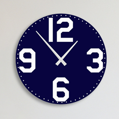 Ready Stock Solid Color Simple Wall Clock Bedroom Office Home Decoration Modern Low-Tone Stylish Simple Creative Wall Clock Wholesale