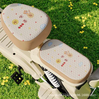 Electric car cushion – Summer Ice Silk Electric Car - electric-bicycle-front-rear-seat-covers-huayuan-yunduo-bingdoudou-electric-bicycle-seat-cover-see-details-for-size