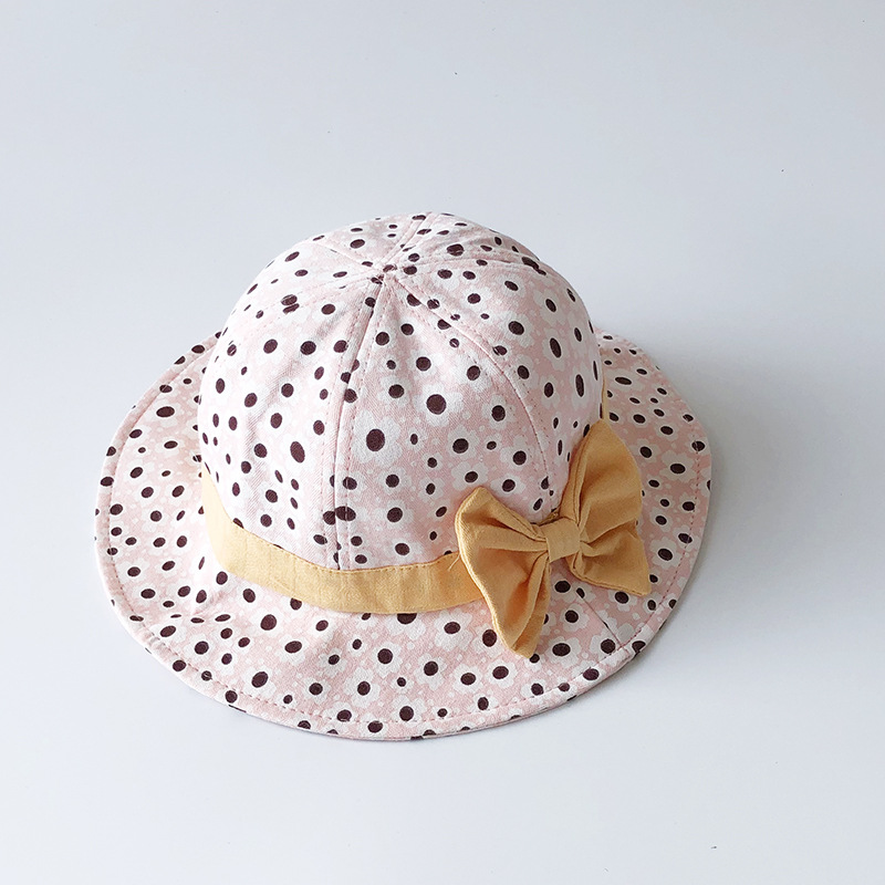 Children's Thin Floral Cute Sun Fisherman Hat display picture 10