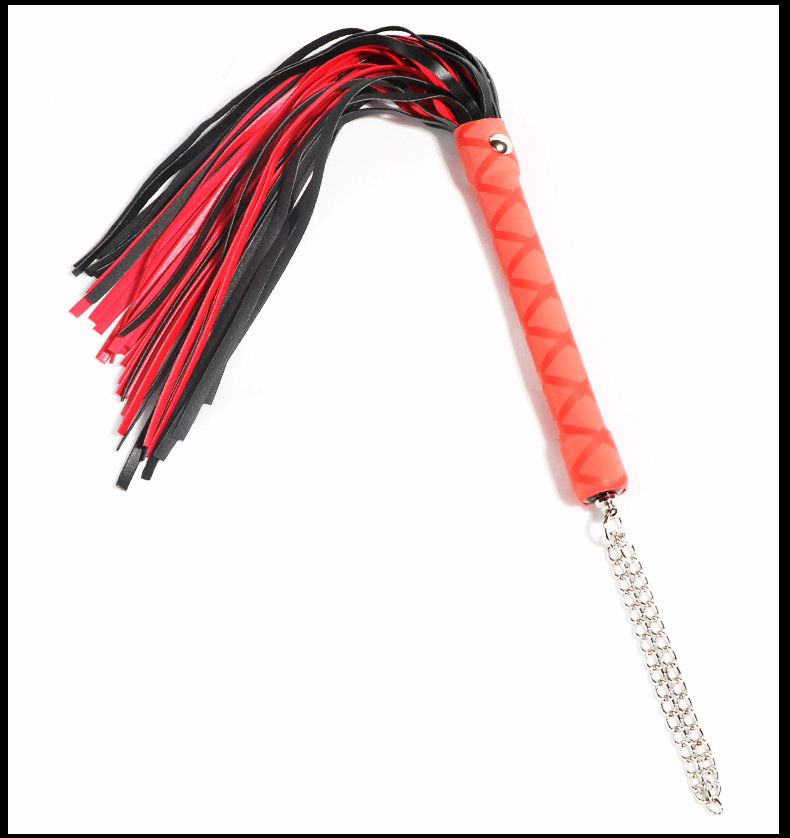 Adult Couple Bondage Kit with Whip, Handcuffs, Mouth Ball and Nipple Clamps — detail image 16