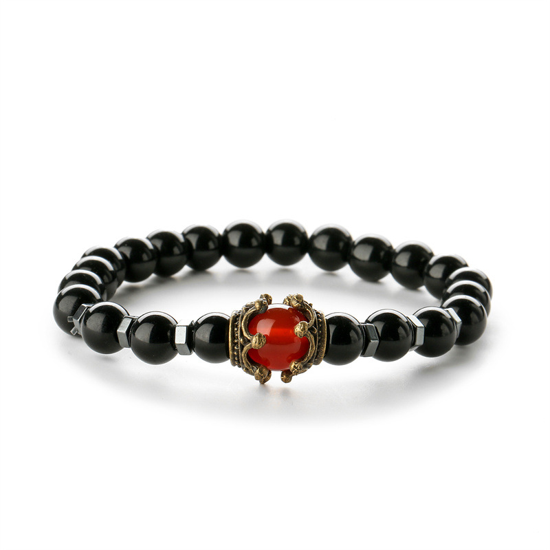 CB00402 imitación de ágata brillante