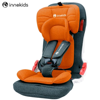 Seat Simple and Portable — Car child safety seat - light-luxury-orange-safety-belt-model