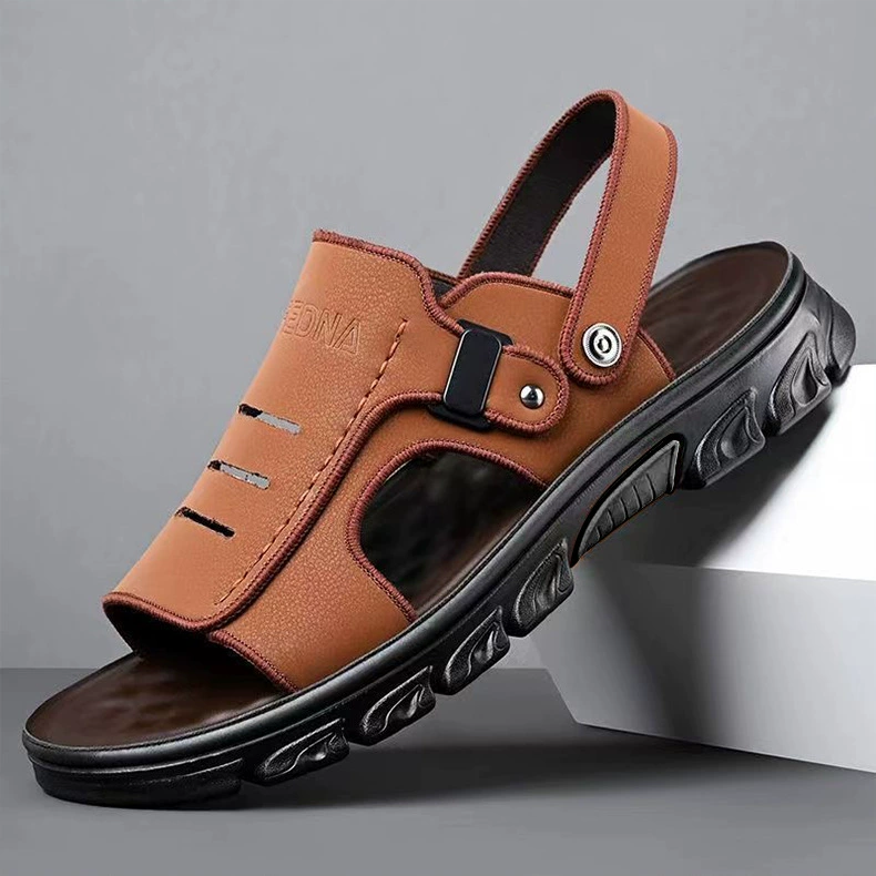 Men's non-slip deodorized sandals, wear-resistant slide, slippers, wholesale