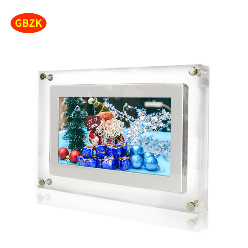 Amazon Cross-border 5/7/10 pulgadas IPS acrílico marco de fotos digital campaña de reproducción de video álbum de fotos electrónico
