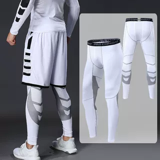 Men's  Pants Male Tights Leggings for Running Gym 运动紧身裤