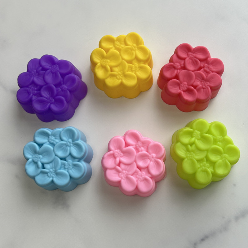 厂家直供 new多款5cm硅胶模 新款花朵玫瑰rose果冻布丁糖果模模具|undefined