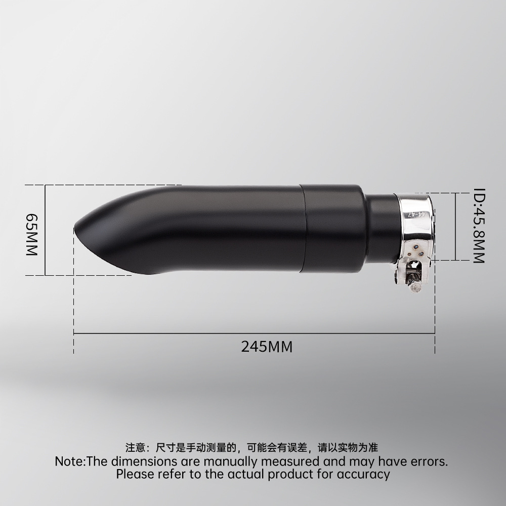 Suitable for Motorcycle Cm300 Cm500 Cm1100 Modified Tail Section Exhaust Pipe Muffler 2017-2025