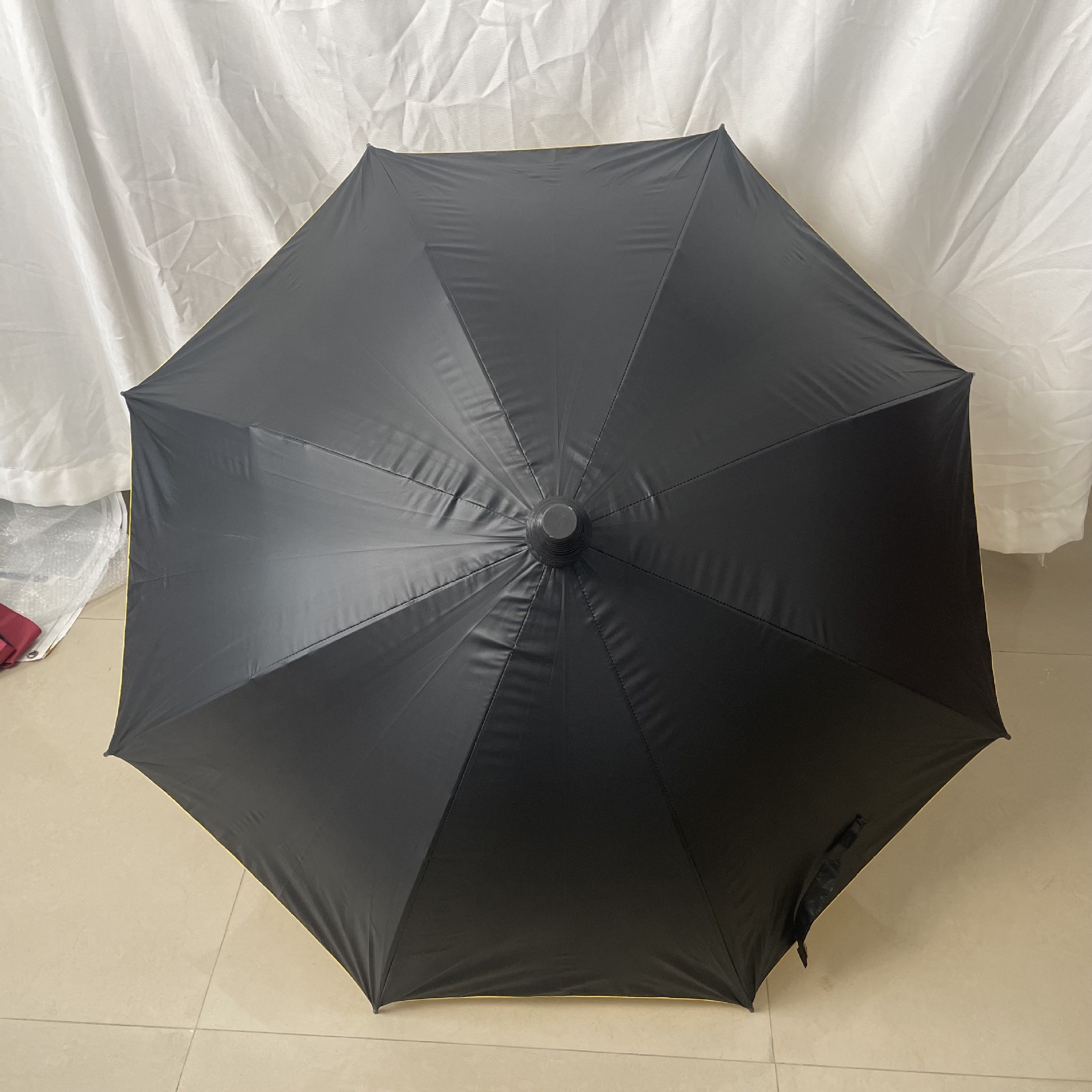 Nuevo golf con cubierta impermeable y tamaño medio para fortalecer paraguas automáticos de tormenta super viento fuerte paraguas de negocios de doble persona